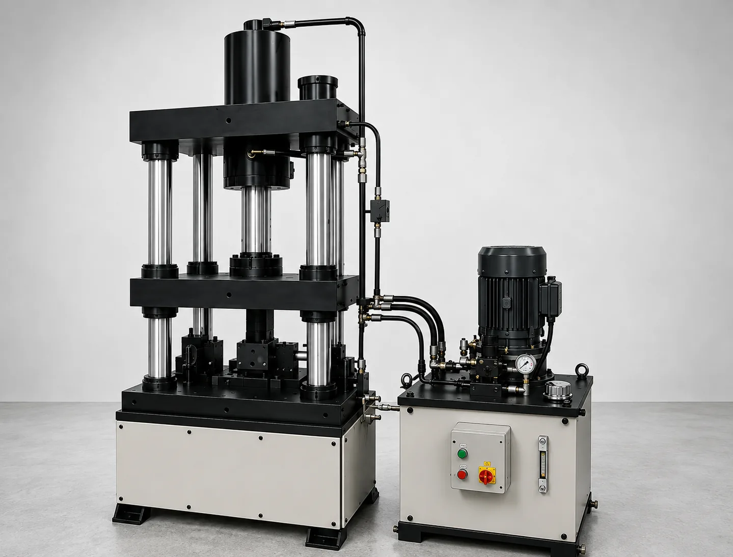 Four-Post Hydraulic Press